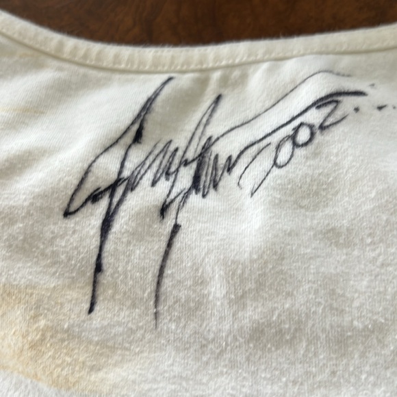 Jesse James autographed tank top size L - Picture 2 of 3